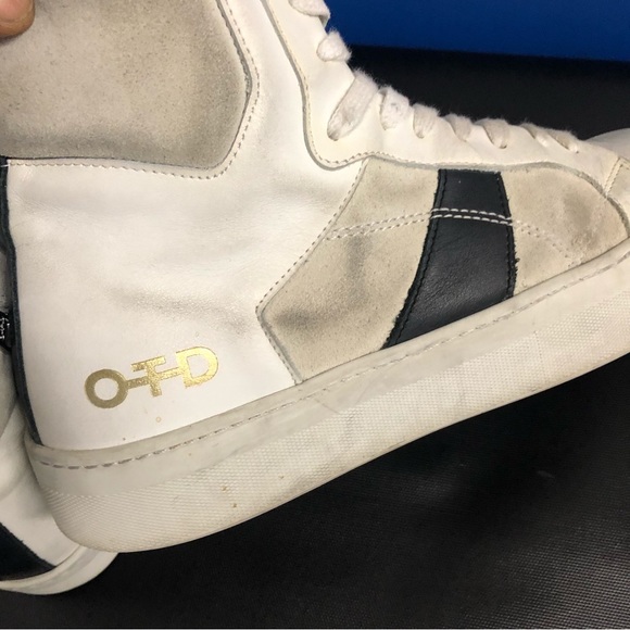 OTD On This Day men’s High Top Zip combat boot sneakers 8.5 - Picture 7 of 10